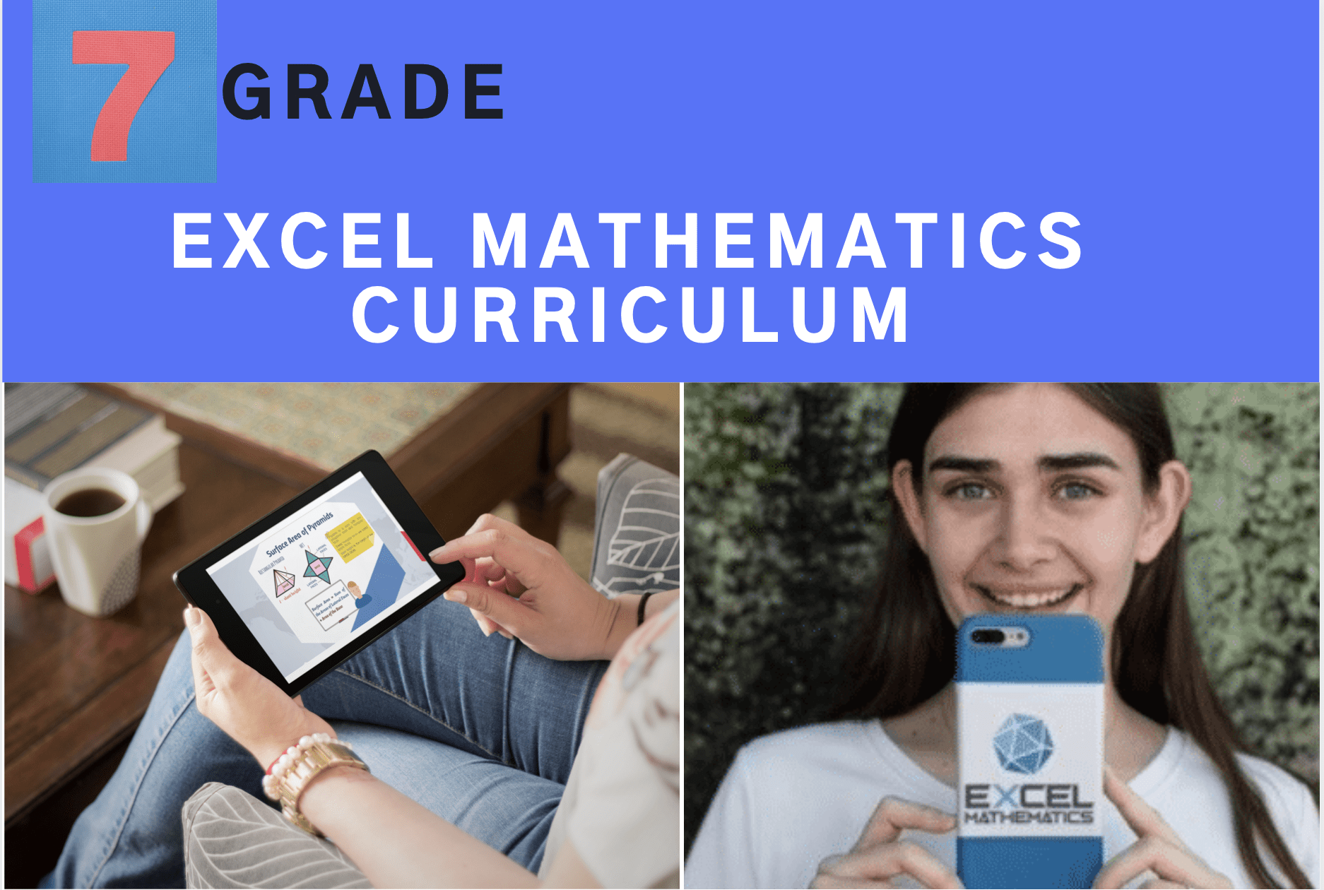 7th Grade SelfPaced Online Math Excel Mathematics